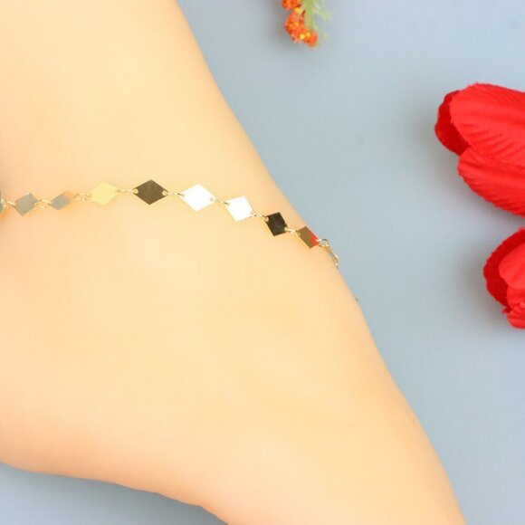 "Handmade Anklet – A Stylish Choice for Women, Thoughtful Gift Idea, EVCH1568 - Picture 2 of 10
